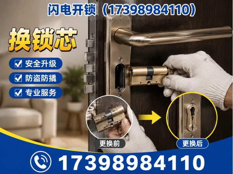 上街区24小时开锁展示图